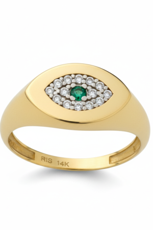 Eye Green Ring