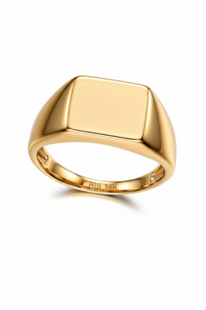 Bold Flat Band Ring