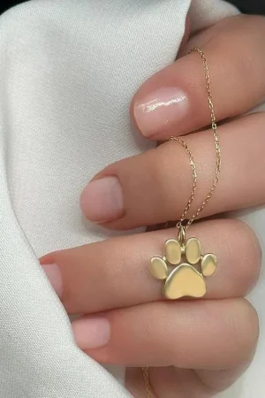 Paw Print Necklace