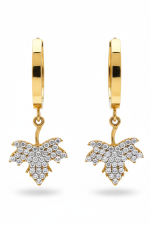 Plane Leaf Earring
