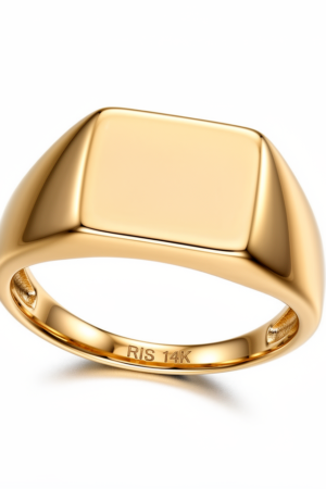 Bold Flat Band Ring