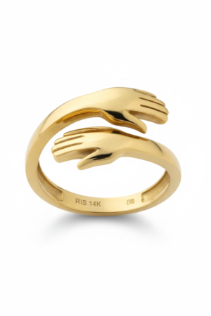 Golden Hug Ring