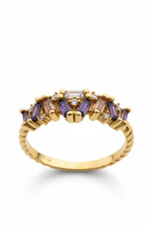 Iris Multistone Ring
